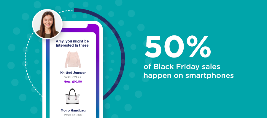 50% of Black Friday sales happening on smartphones